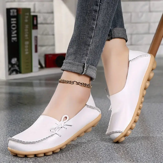Mocasines de suela blanda para mujer