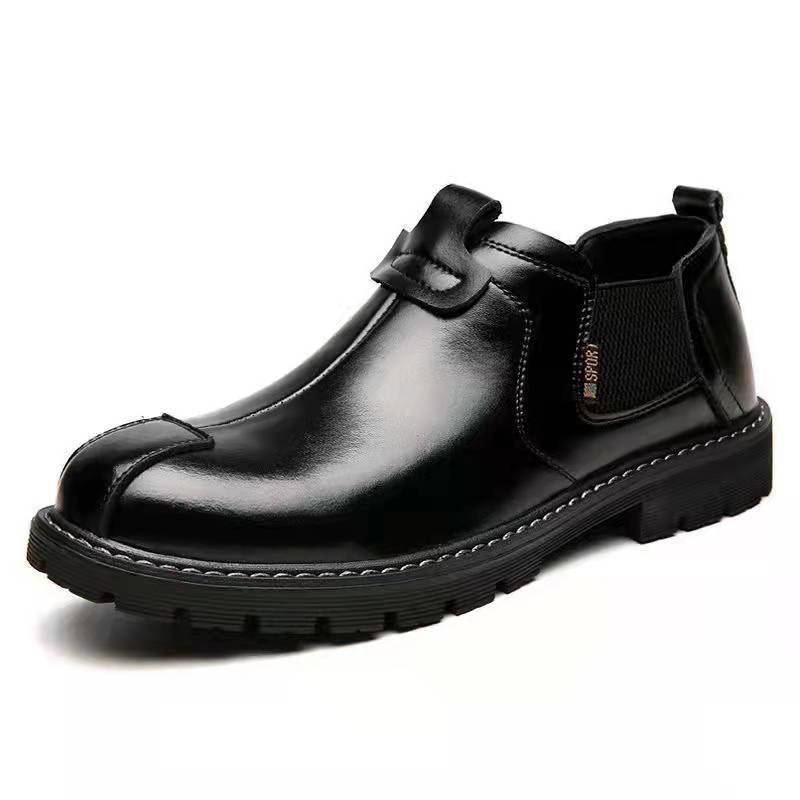 Zapatos bajos de cuero para hombre