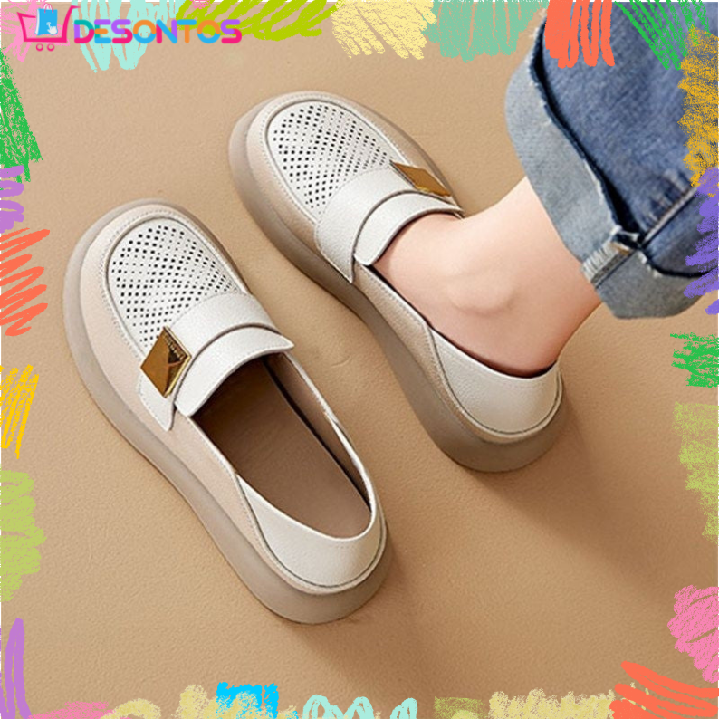 Sandalias casuales huecas y cómodas