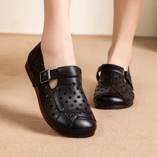 Nuevos zapatos de mujer con suela blanda antideslizante