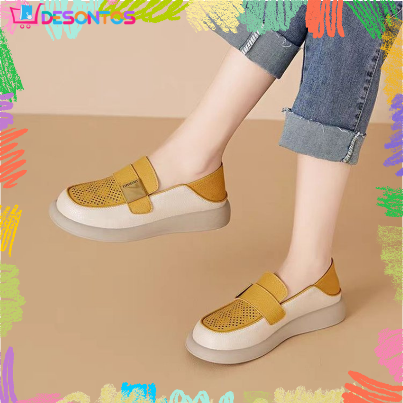 Sandalias casuales huecas y cómodas