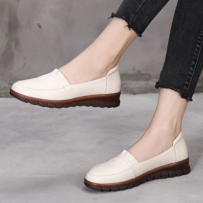Zapatos de piel con suela de piel de vacuno