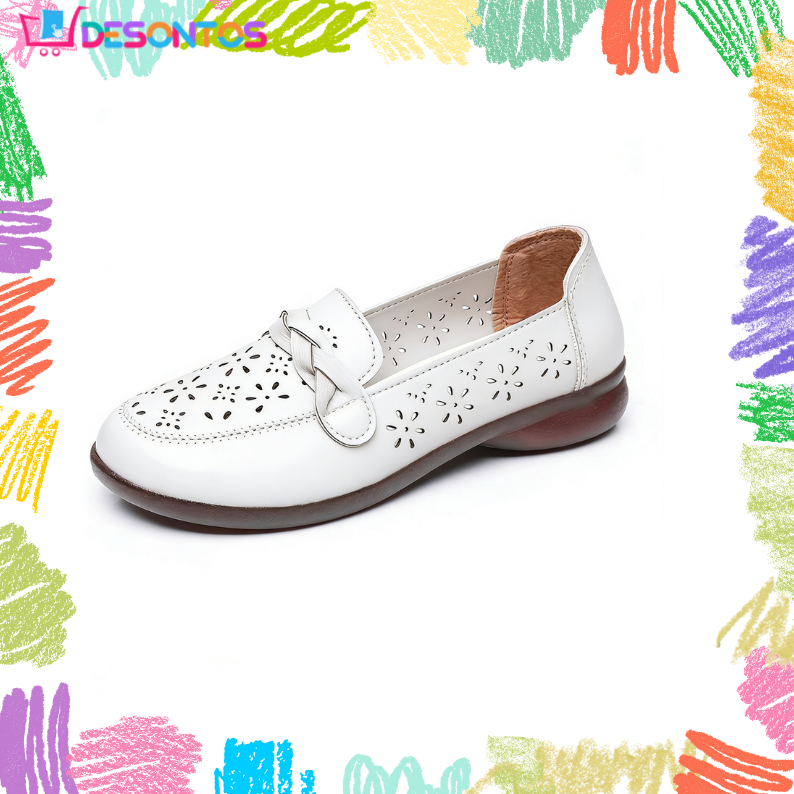 Sandalias caladas cómodas