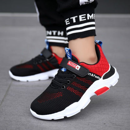 Zapatos para correr casuales transpirables para niños adolescentes