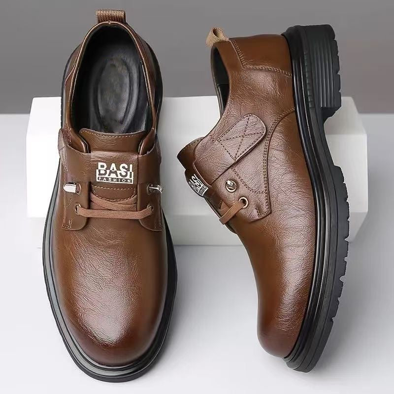 Zapatos de vestir de cuero, estilo de tendencia, 2026