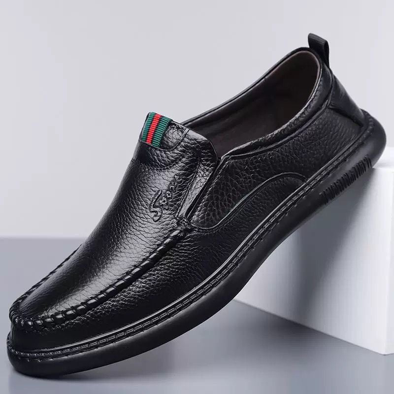 Zapatos de piel de vacuno transpirables para hombre