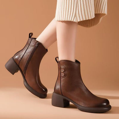 Botines para Mujer Elegantes con Tacón Cómodo