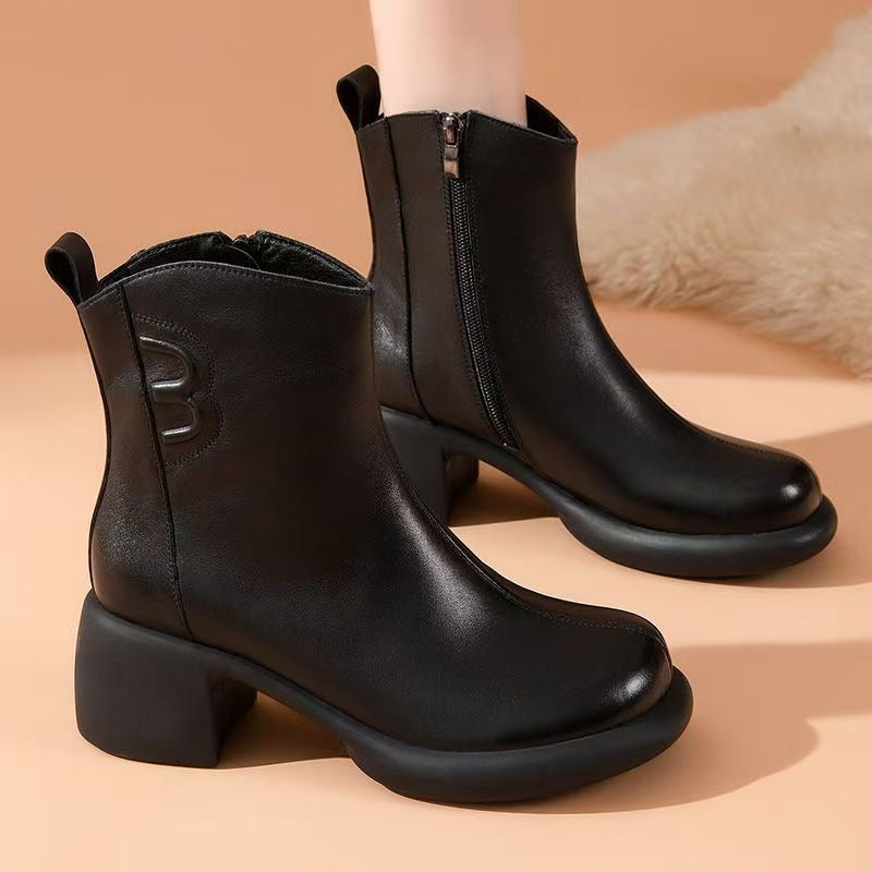 Botines para Mujer Elegantes con Tacón Cómodo