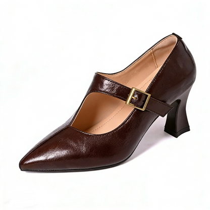 Tacones de aguja puntiagudos