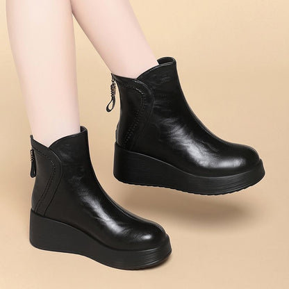 Botines Casual de Mujer con Suela Gruesa