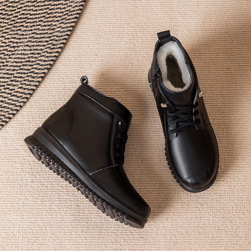 Botines de Invierno para Mujer con Forro Cálido