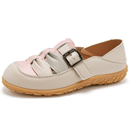 Zapatos transpirables con aberturas