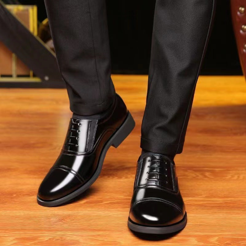 zapatos de cuero genuino