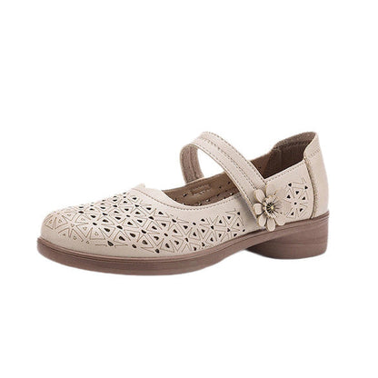 Sandalias de verano con diseño calado, transpirables y antideslizantes