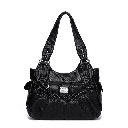 Bolso de piel suave y de gran capacidad