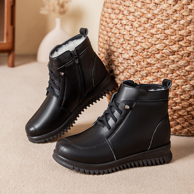 Botines de Invierno para Mujer con Forro Cálido