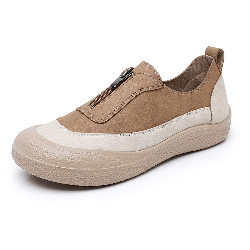 Zapatos ligeros de ante para mujer