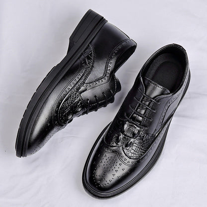 Zapatos de vestir de piel de cocodrilo