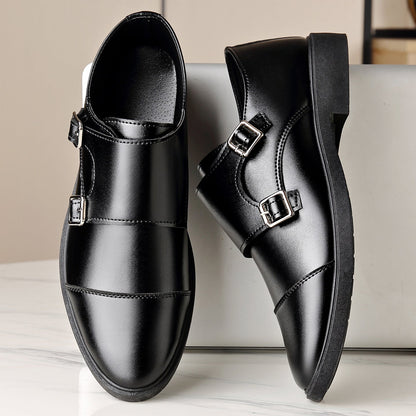 Zapatos de cuero de negocios de alta gama