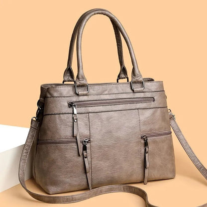 Bolso de hombro informal de estilo retro