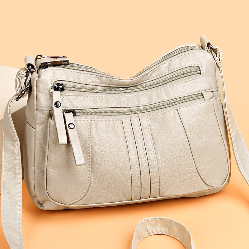 Bolso de hombro sencillo e informal