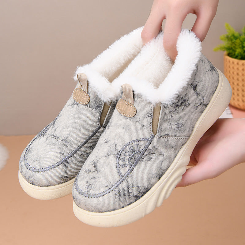 Zapatos de algodón nuevos