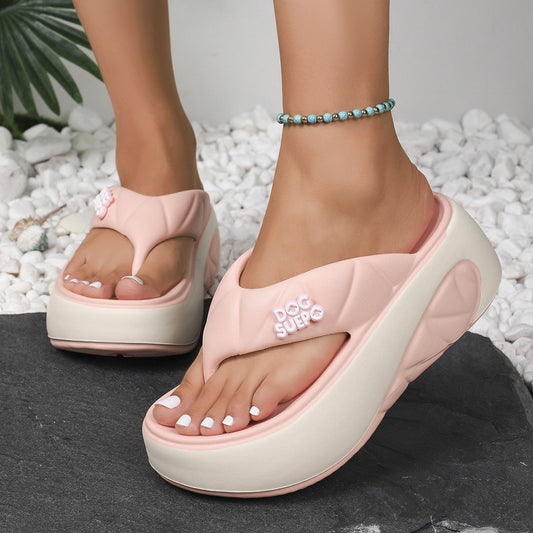 Zapatillas de suela suave con aumento