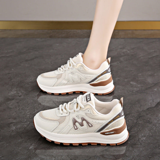 Zapatos casuales transpirables de suela blanda 2025