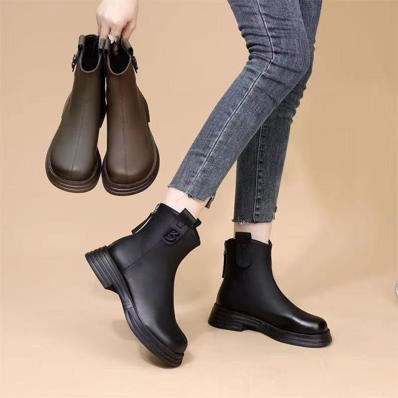 Botines de Mujer con Plataforma Cómoda