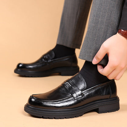 Zapatos clásicos de piel para hombre
