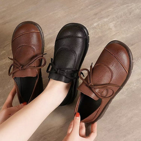 Zapatos retro con cordones
