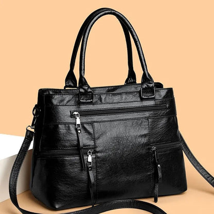 Bolso de hombro informal de estilo retro