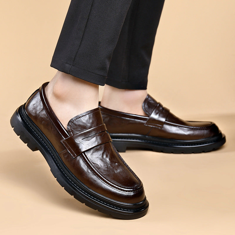 Zapatos clásicos de piel para hombre