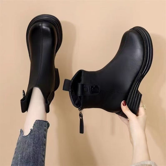 Botines de Mujer con Plataforma Cómoda
