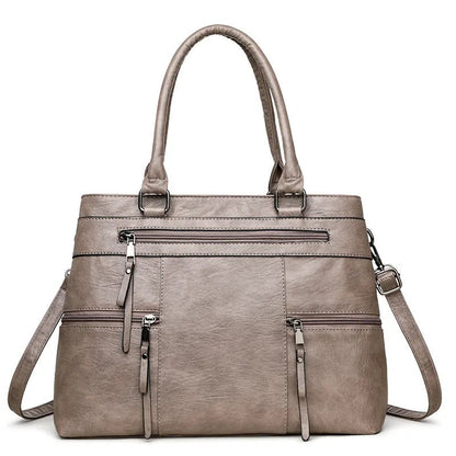 Bolso de hombro informal de estilo retro