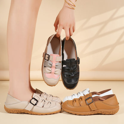 Zapatos transpirables con aberturas
