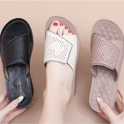 Nuevas sandalias de suela blanda 2025