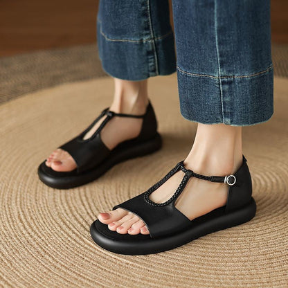 Sandalias romanas con velcro