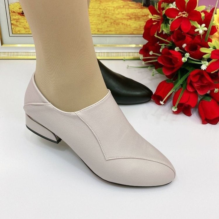Zapatos de piel para mujer (piel auténtica)
