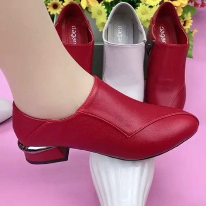 Zapatos de piel para mujer (piel auténtica)