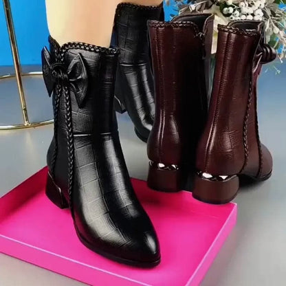 Bella Botas de lana para mujer