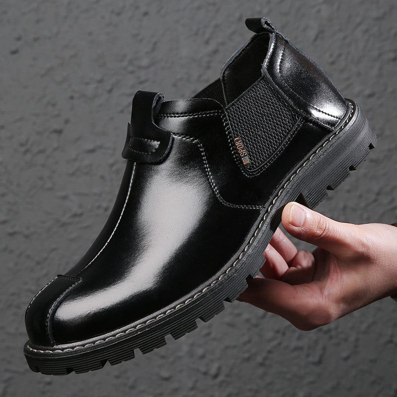 Zapatos bajos de cuero para hombre