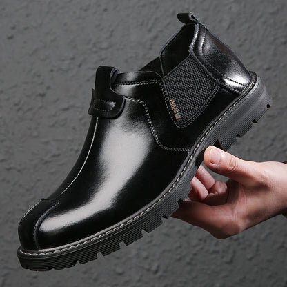 Zapatos bajos de cuero para hombre