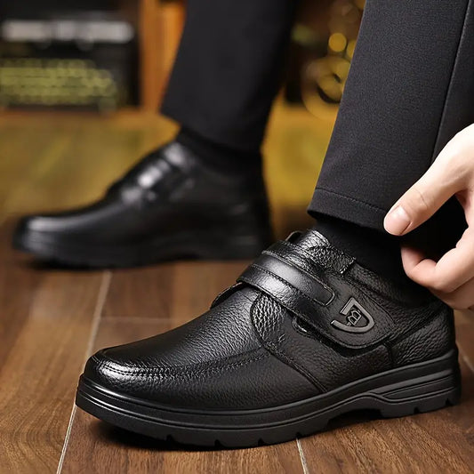 Zapatos de cuero de suela blanda para negocios