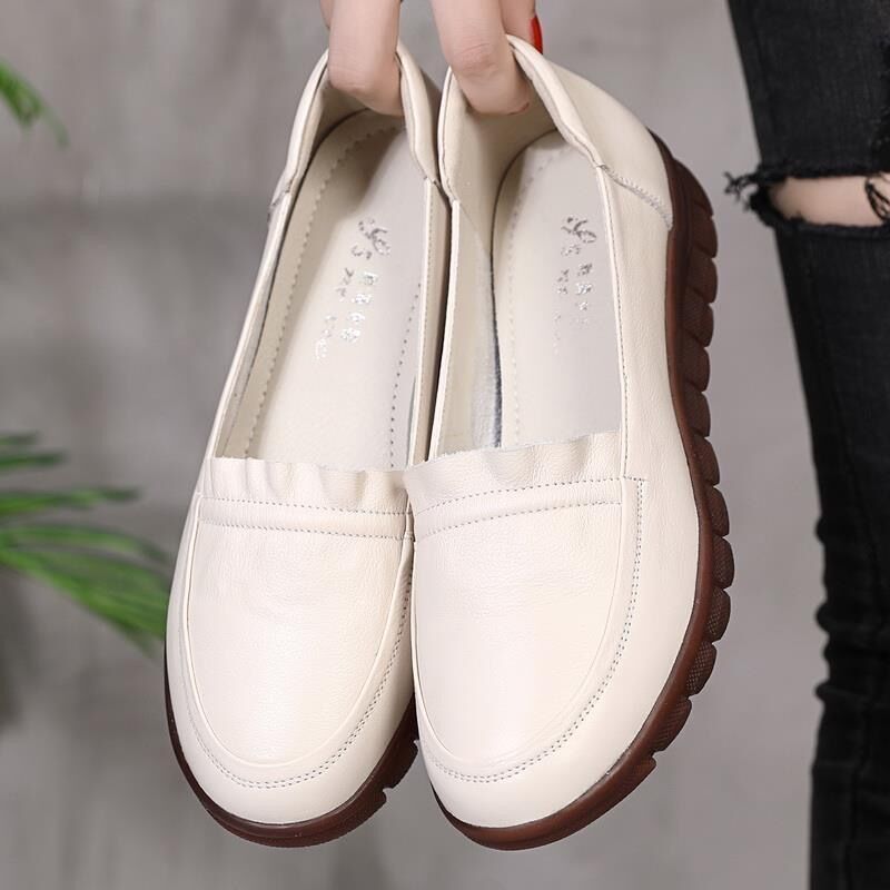 Zapatos de piel con suela de piel de vacuno