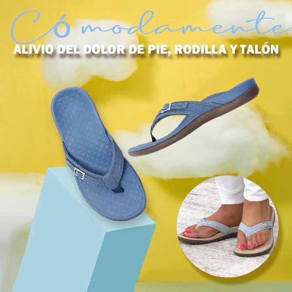 Chanclas discount ortopédicas mujer