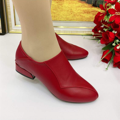 Zapatos de piel para mujer (piel auténtica)